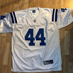 Reebok Indianapolis Colts Dallas Clark #44 White Jersey Men’s Size 48